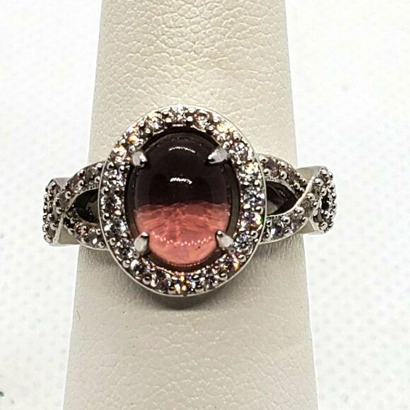 Purple & Silver Ring - Picture 1 of 6